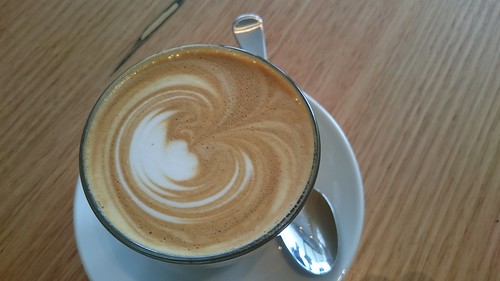 Strong caffe latte AUD3.80 – The Diplomat, Highett – top