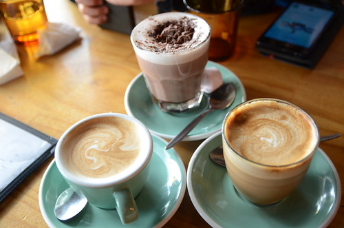 Flat white, strong caffe latte, hot chocolate – Mr Brightside, Caulfield South – top