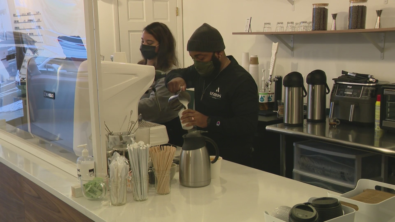 Recently opened West Side coffee shop hopes to weather pandemic in leap of faith