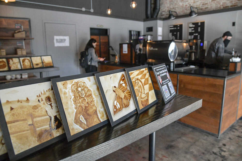 Local News: Coffee paintings on display (3/17/21)