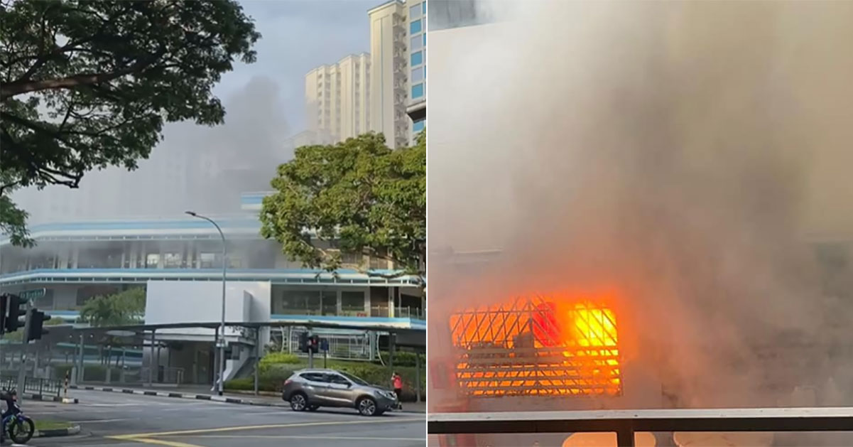 Tiong Bahru coffee shop catches fire, no injuries reported – Mothership.SG