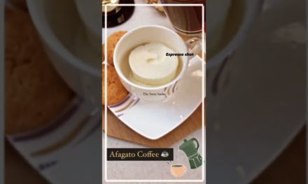 Affogato Coffee| 2 ingredients | Coffee
