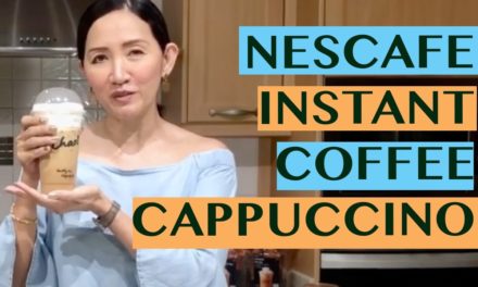 SIMPLE CLASSIC ICED CAPPUCCINO USING INSTANT COFFEE