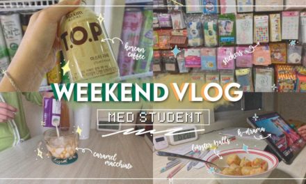 WEEKEND VLOG : korean food, daiso, making caramel macchiato, study vlog, chill | (…