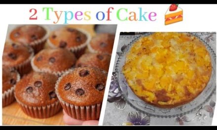 2 Types of Cake Recipe |Apple Cake |Eggless Coffee Cup Cake in Urdu Hindi By Uni…