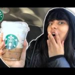 Trying The New Ariana Grande Starbucks Drink!!!(Iced Caramel Cloud Macchiato