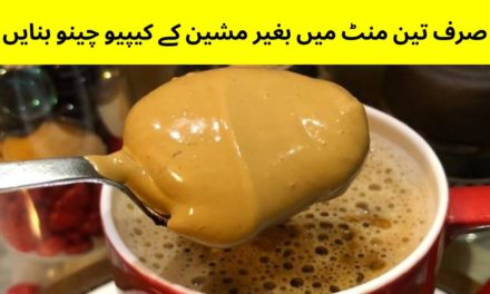 Coffee Recipe Without Machine By The Taste of Home |  Cappuccino Creamy Coffee H…