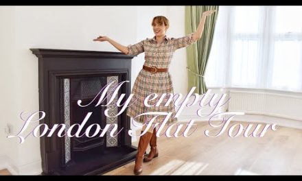 My EMPTY London Flat Tour 💜 | Tatiana Bellator