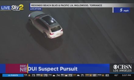 Pursuit of DUI Suspect