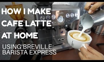 How I Make Café Latte At Home | Breville Barista Express