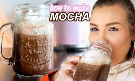 How to make MOCHA coffee with instant coffee: Hot mocha recipe