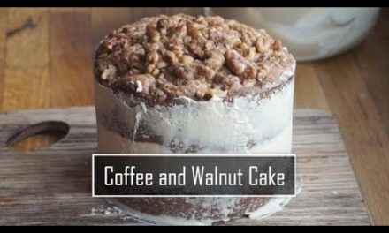 Classic Coffee & Walnut Cake | No Music | TSpoon Recipes