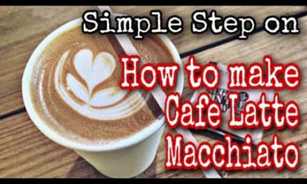 How to make Cafe Latte Macchiato