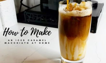 HOW TO MAKE AN ICED CARAMEL MACCHIATO AT HOME WITH NESPRESSO MACHINE