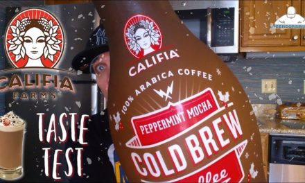 Califia® Peppermint Mocha Cold Brew Coffee Review! 🍬🍫☕
