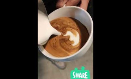 café latte art 2020| Swan | Barista Boy