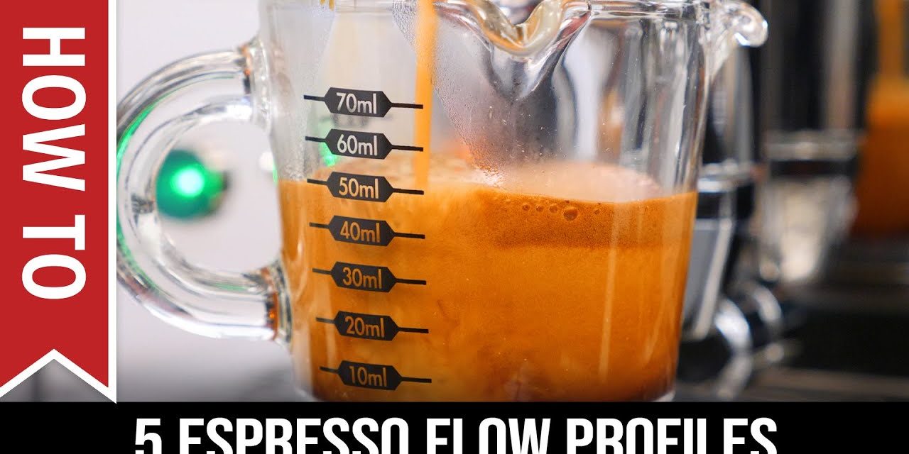 How To: 5 Flow Profiles for E61 Group Espresso Machines