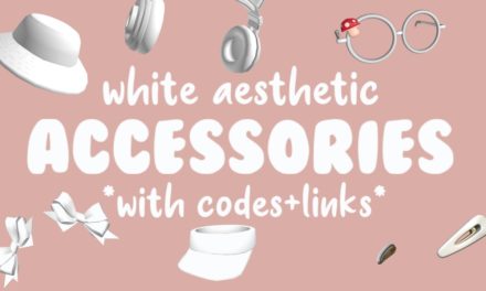 WHITE AESTHETIC ROBLOX ACCESSORIES *CODES + LINKS*