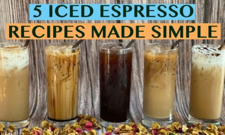 5 EASY ICED COFFEE RECIPES: USING ESPRESSO MACHINE