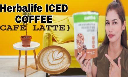 Herbalife iced coffee (cafe latte)