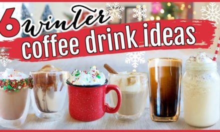 6 COZY WINTER COFFEE DRINK RECIPES TO TRY | Holiday Christmas Coffee Drink Dupes