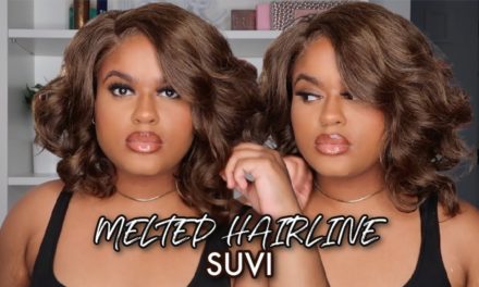 NEW! Outre Synthetic Melted Hairline HD Lace Front Wig – SUVI | MACCHIATO COLOR