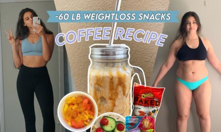 MY MUST HAVE SNACKS FOR WEIGHT LOSS + coffee recipe