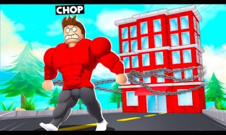 CHOP BECAME HULK AND PULLED THE ENTIRE MAP ROBLOX
