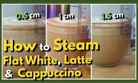 💦 Steaming for Different Foam Amounts for FlatWhite, Latte and Cappuccino | How To