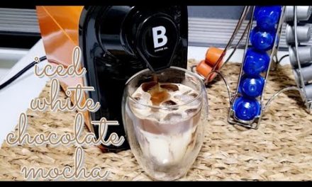 ICED WHITE CHOCOLATE MOCHA X B COFFEE | HOME CAFE | Misis Casil