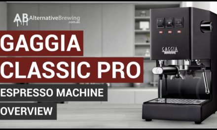 Gaggia Classic Pro Espresso Machine Overview