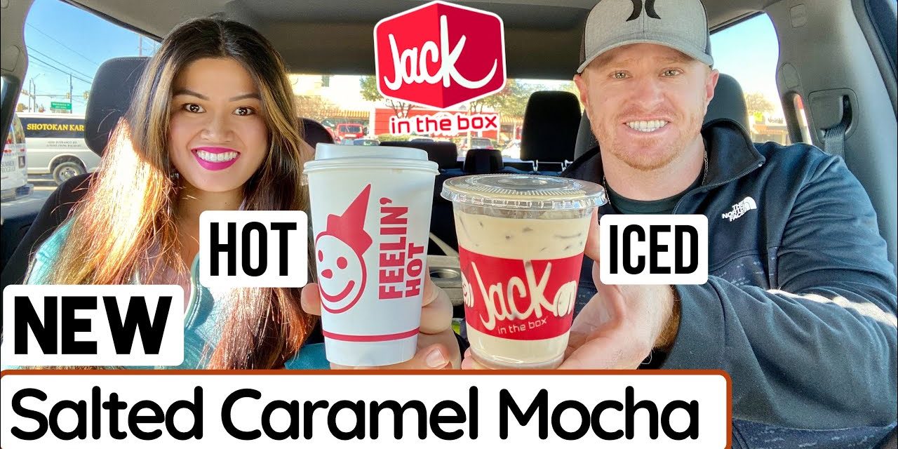 Jack in the Box Salted Caramel Mocha Coffee (Iced and Hot)☕️
