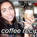 Coffee Recipes at Home by a barista // fall edition (pumpkin spice and more)