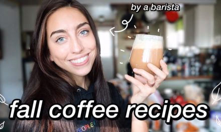 Coffee Recipes at Home by a barista // fall edition (pumpkin spice and more)