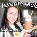 My Favorite At Home Coffee Recipes // matcha, fluffy coffee, s'mores, n more