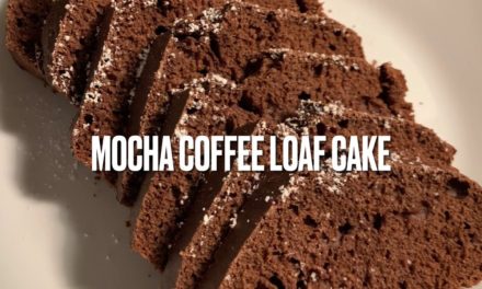 Mocha Coffee Loaf Cake