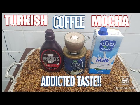 Excellent making of TURKISH COFFEE MOCHA !! MY IDEAL VERSION!! Omg !!DELICIOUS🥰