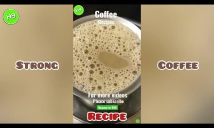Coffee Recipe  ☕️🫖
