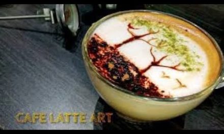 CAFE LATTE ART #4 VIDEO