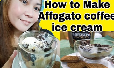 How to make AFFOGATO Coffee ice cream with Nescafe Gold  | Stay at home Dessert (ITAL…