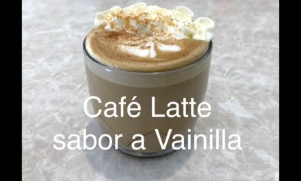 Preparando un "Café Latte” con sabor a vainilla ☕️🤩