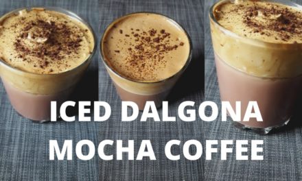DALGONA COFFEE RECIPE | DALGONA MOCHA CAPPUCCINO |  ICED DALGONA MOCHA COFFEE