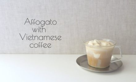 Relaxing Home Cafe – Affogato Vietnamese Coffee