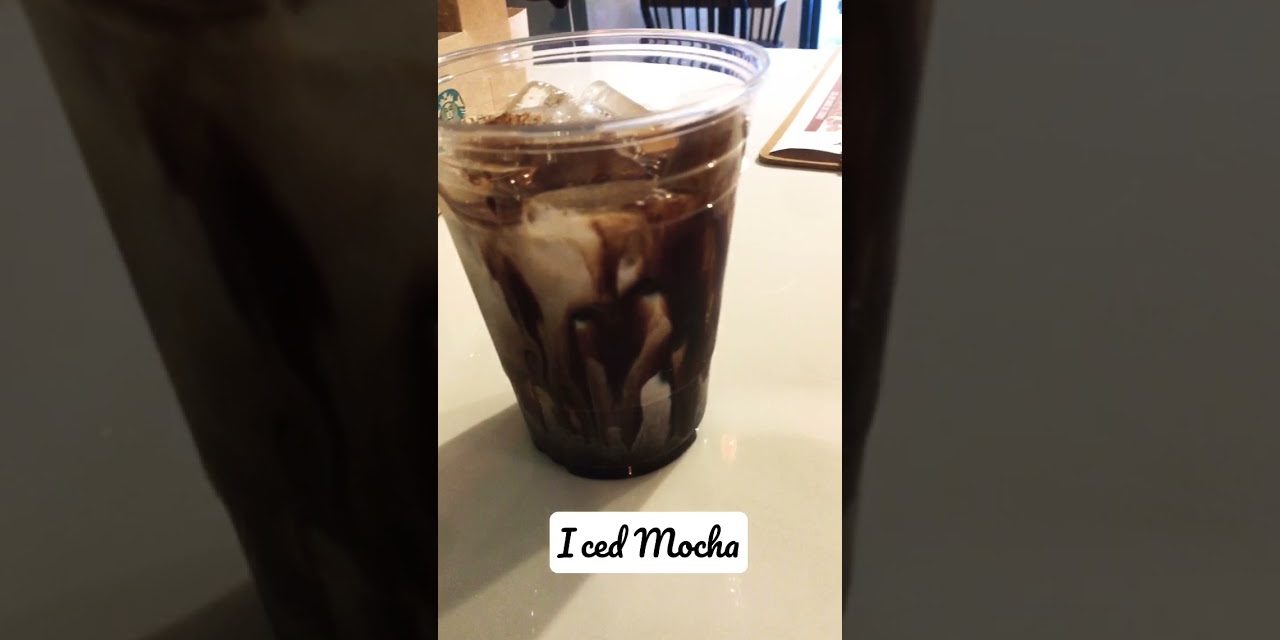#icedmocha #mocha #coffee #icedcoffee #coffeebeans