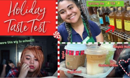 6 Starbucks Holiday Drinks : Fall Taste Test  | Coffee, Espresso, Latte, Macchiato, F…