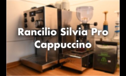 Rancilio Silvia Pro – Cappuccino with double Espresso shot