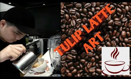 How to make Piccolo Tulips latte art