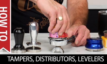 How To: Espresso Tampers Distributors Levelers
