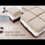 Keto Cappuccino Ice Cream Bars