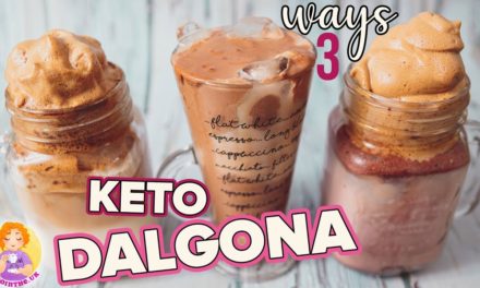 3 Way KETO DALGONA Coffee ☕🍦 Easy Sugar Free Dalgona Coffee Recipes